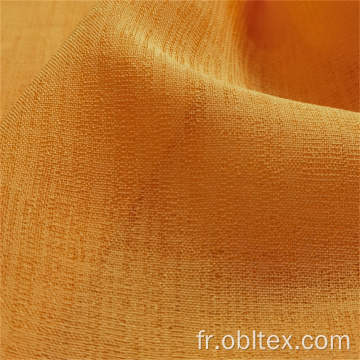 Linn d&#39;imitation en polyester OBL22-C-066 pour robe